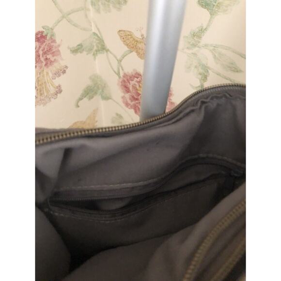 STONE & CO GRAY LEATHER SHOULDER BAG - Picture 11 of 16